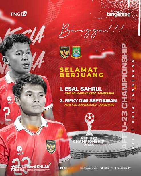 2 org Tangerang timnas Indonesia