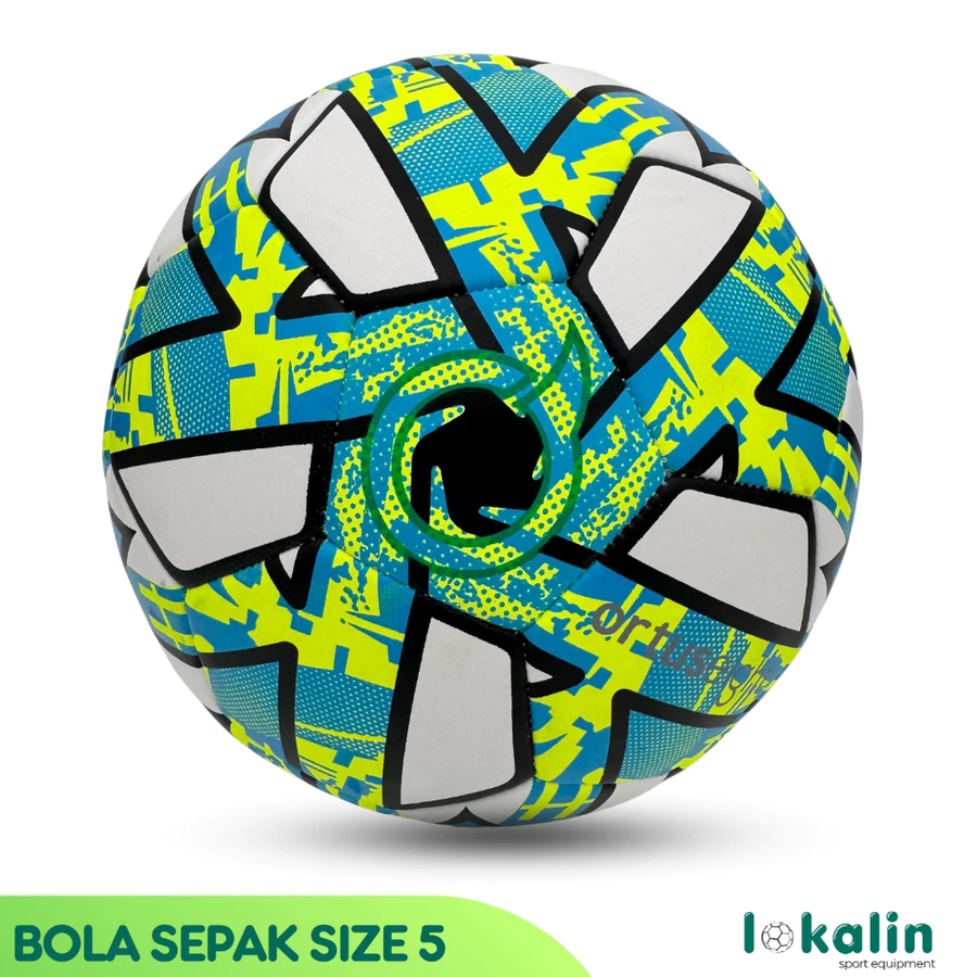 Bola sepak kaki size 5 ORTUS SCORCH bola kaki jahit premium quality